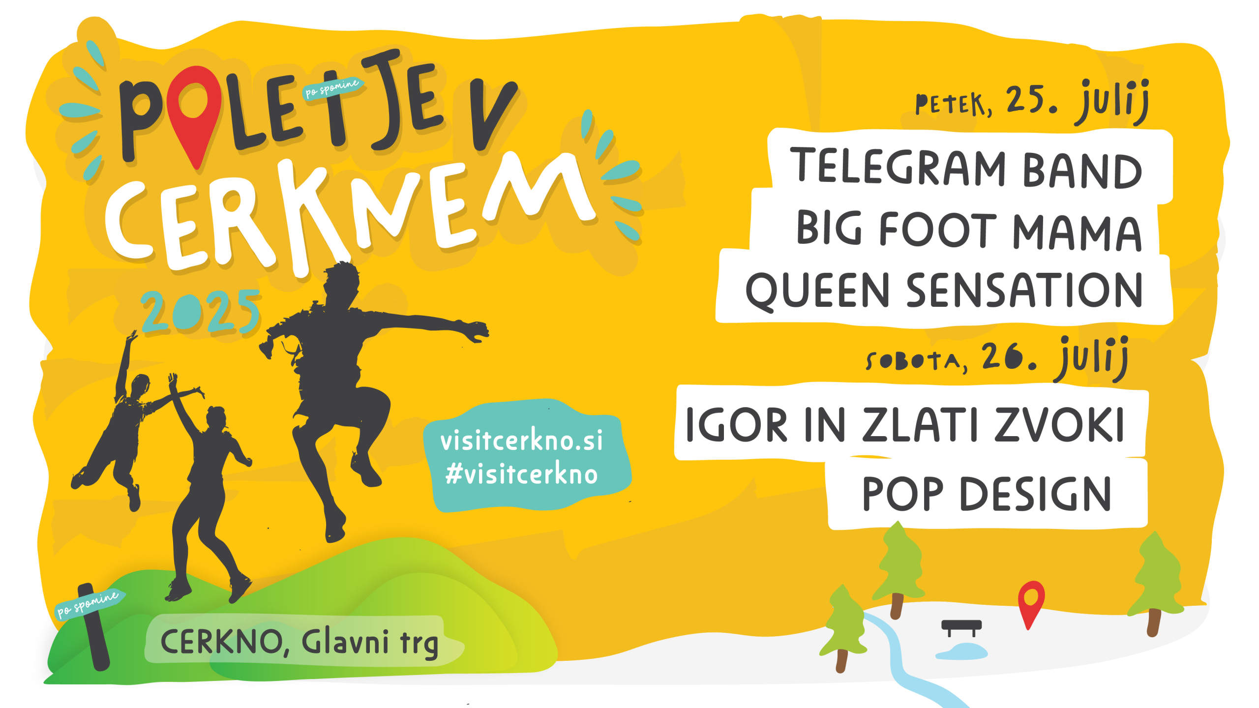Poletje v Cerknem